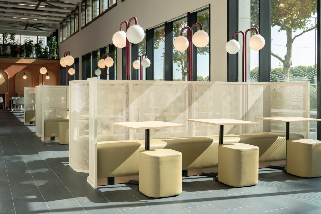 Banquettes Luminaires Sur Mesure pour Bellecour École